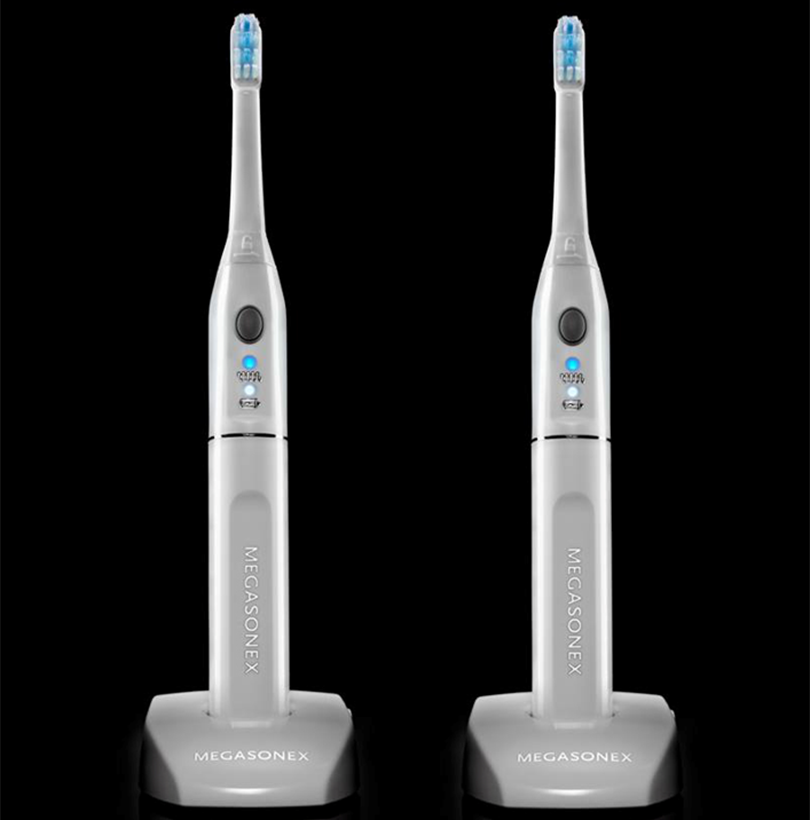 OFERTA CYBER - Pack Premium Dos Cepillos de Dientes Eléctricos Ultrasónicos MEGASONEX®