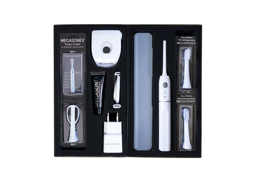 MEGASONEX® M8S - KIT Cepillo de Dientes Eléctrico Ultrasónico