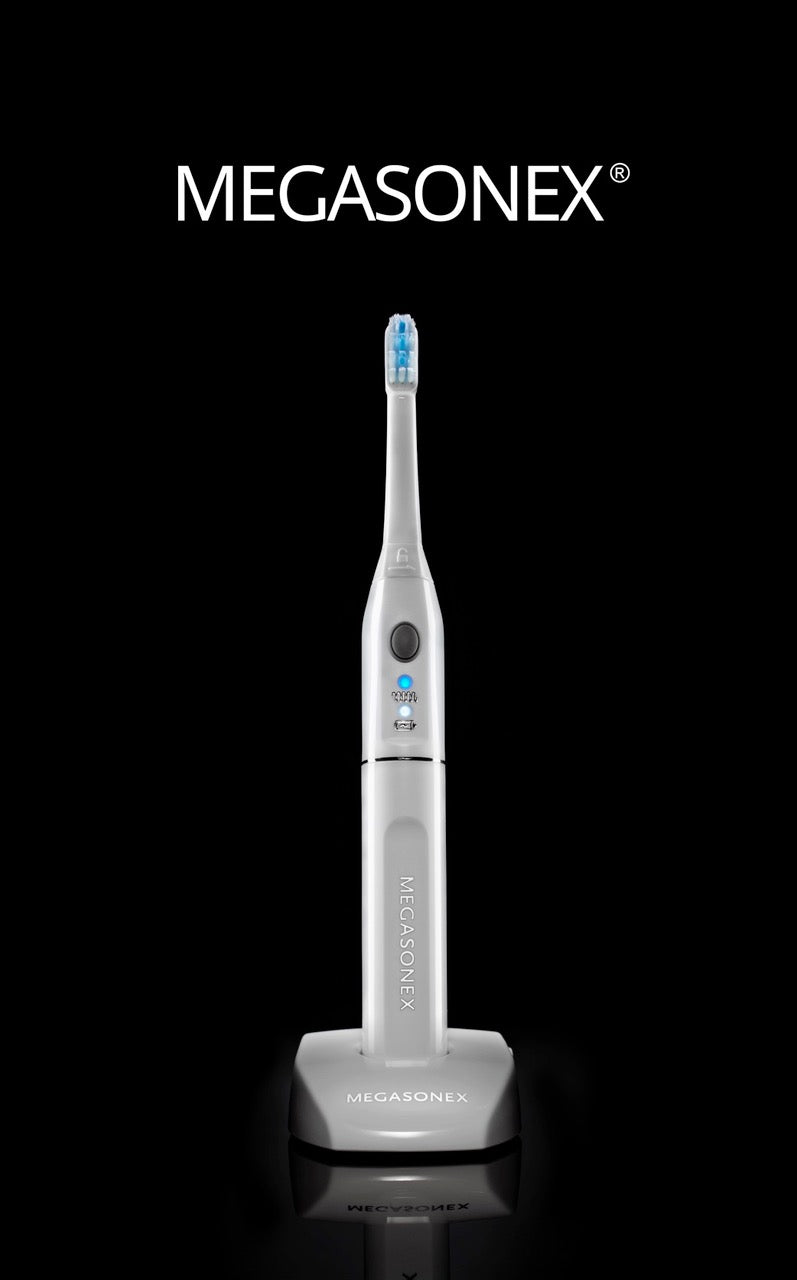 Pack Premium Dos Cepillos de Dientes Eléctricos Ultrasónicos MEGASONEX®