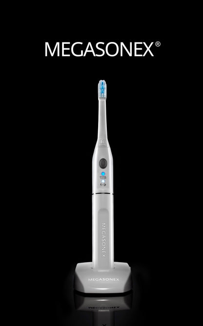 Pack Premium Dos Cepillos de Dientes Eléctricos Ultrasónicos MEGASONEX®